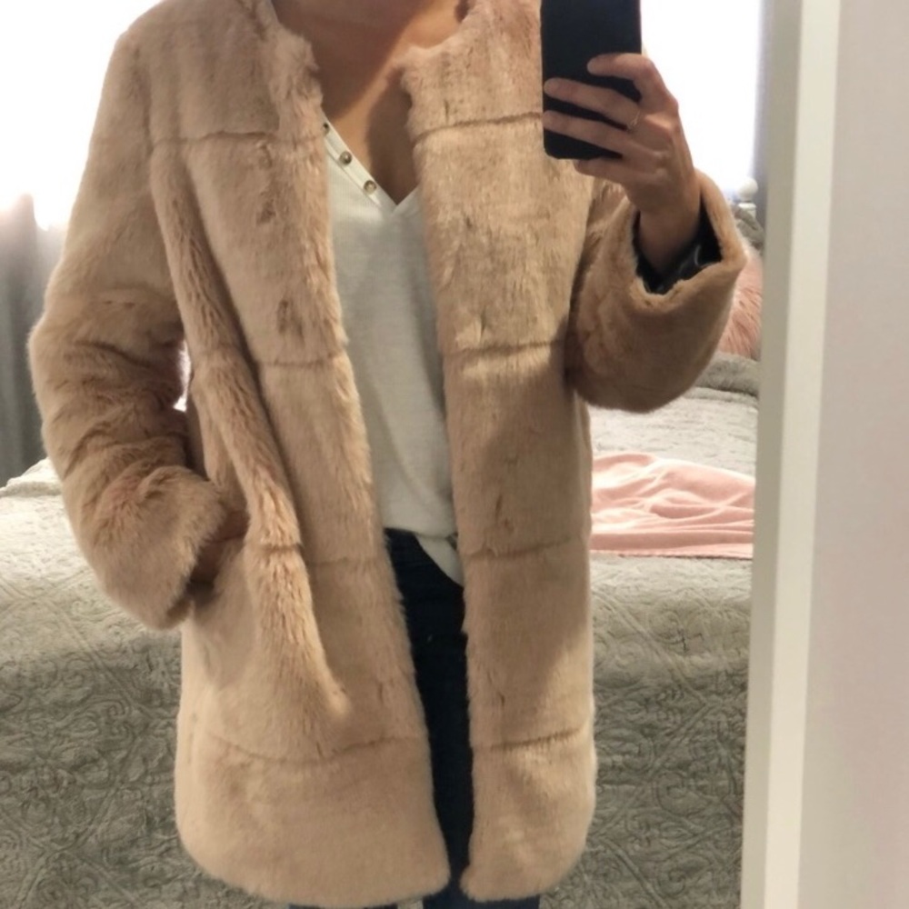 Zara Faux Fur Jacket